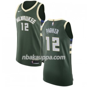 Milwaukee Bucks Jabari Parker 12 Nike 2017-18 Vihreä Pelipaidat Swingman - Miesten